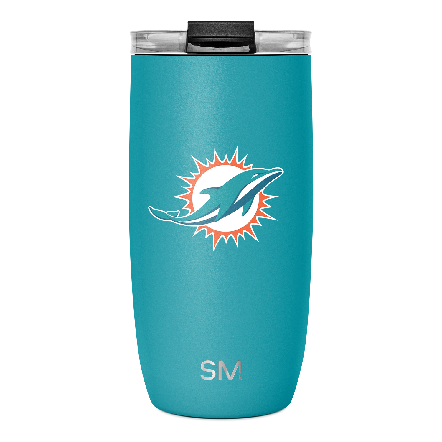 NFL Voyager Tumbler with Clear Flip Lid & Straw