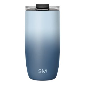 Voyager Tumbler with Clear Flip Lid & Straw