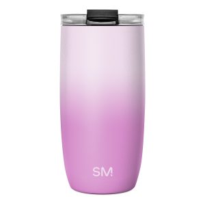 Voyager Tumbler with Clear Flip Lid & Straw