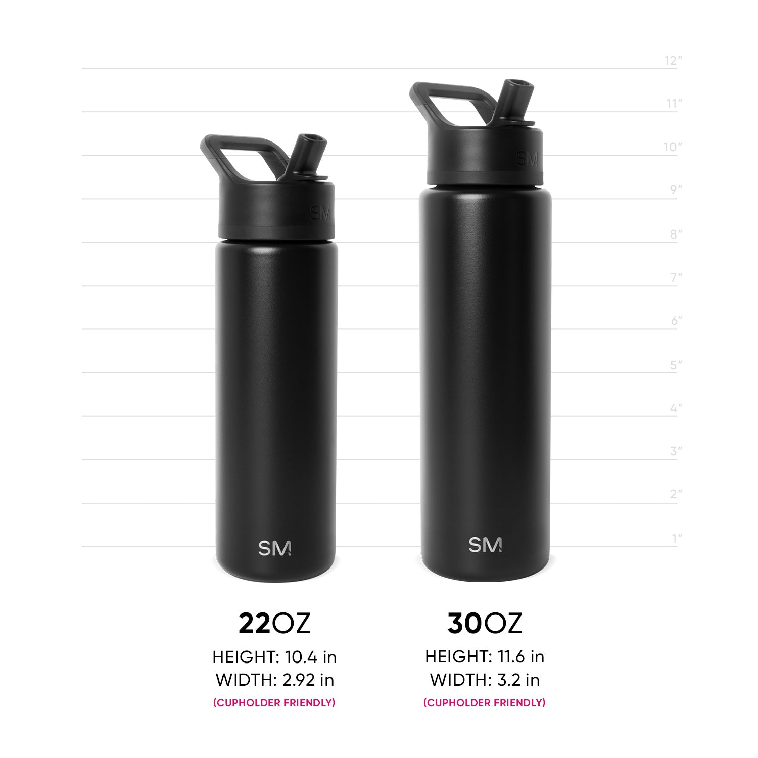 Summit Water Bottle with Straw Lid - Image 4