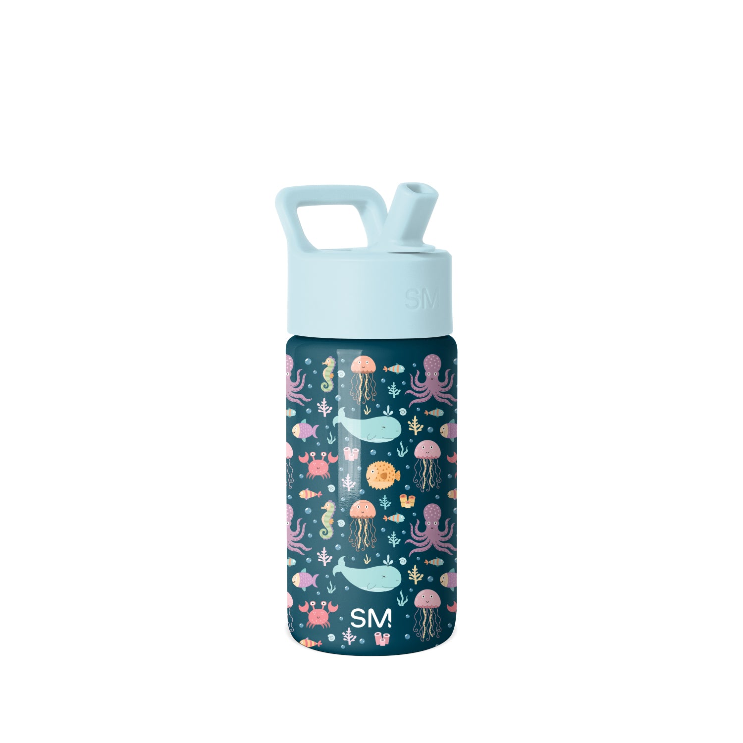 Summit Kids Water Bottle with Straw Lid