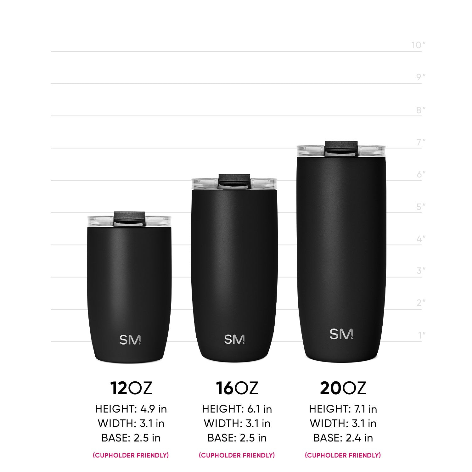 Voyager Tumbler with Clear Flip Lid & Straw - Image 3